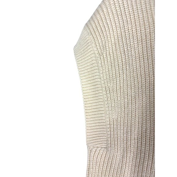 Luxury Banana Republic Wool Blend Turtleneck Tunic Sweater Vest, Women's L - Picture 6 of 9